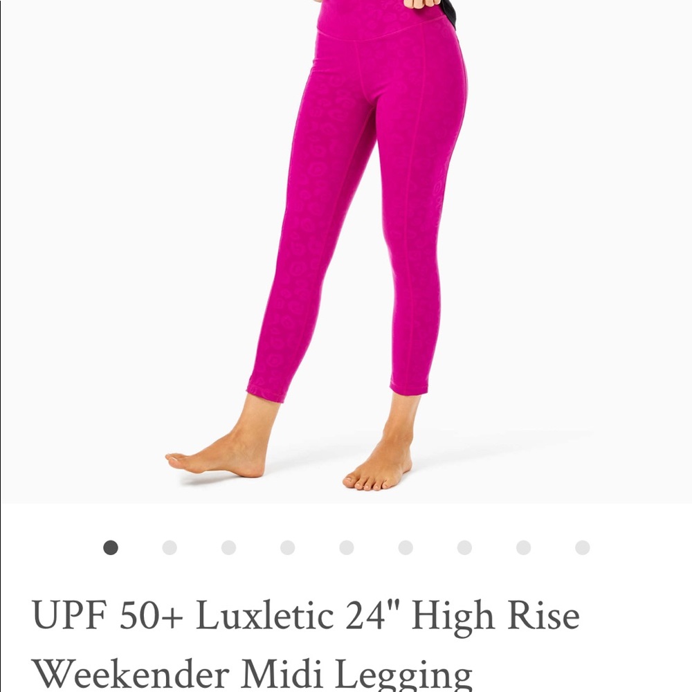 UPF 50+ Luxletic 24" High Rise Weekender Midi